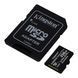 MicroSD 256GB Kingston Canvas Select Plus UHS-3 150R Class 10 + adapter SD 43125 фото 2