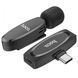 Мікрофон петличний bluetooth Hoco L15 Type-C black 33752 фото 3