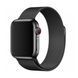 Ремінець Apple watch 42/44/45mm Milanese Loop black 25494 фото 2