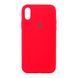 Silicone case Full iPhone X/XS red 00395 фото 1