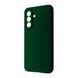 Silicone cover wave Samsung S25 Ultra forest green 47508 фото 1