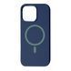 Силікон iPhone 17 Pro Max with MagSafe Fibra OmniMag dark blue 48605 фото