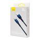 USB Cable Baseus Glimmer Series Fast Charging Type-C 100W (1m) blue 13030 фото 1