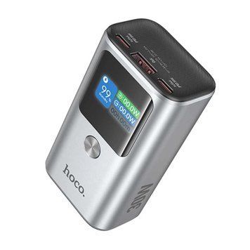 Power bank 10 000 mah HOCO Q17A PD30W+QC Gray 00081 фото
