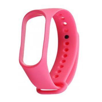 Ремінець Xiaomi Mi Band 3/4 pink neon 18506 фото