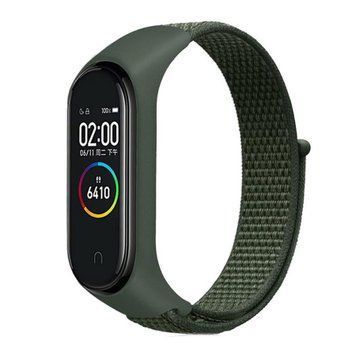 Ремінець Xiaomi Mi Band 8/9 Nylon forest green 36631 фото