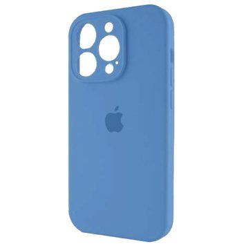 Silicone case Full camera iPhone 14 Pro Max royal blue 33334 фото
