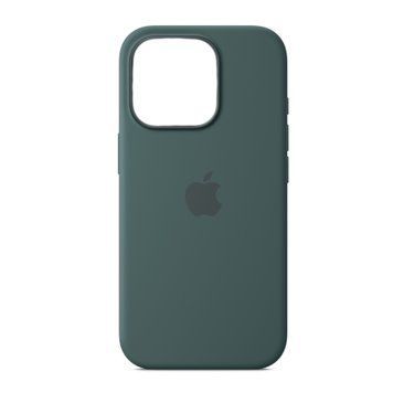 Silicone case iPhone 16 Pro with MagSafe lack green 41485 фото