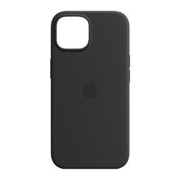 Silicone case iPhone 15 with MagSafe storm blue 33687 фото