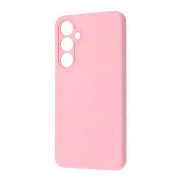Silicone cover wave Samsung S24 FE 2024 pink sand 47502 фото