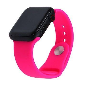 Універсальний ремінець 22mm silicone hot pink 42575 фото