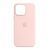 Silicone case iPhone 14 Pro Max with MagSafe chalk pink 42089 фото