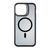 Силікон iPhone 14 Pro MagSafe with Camera Lens armor black 41867 фото