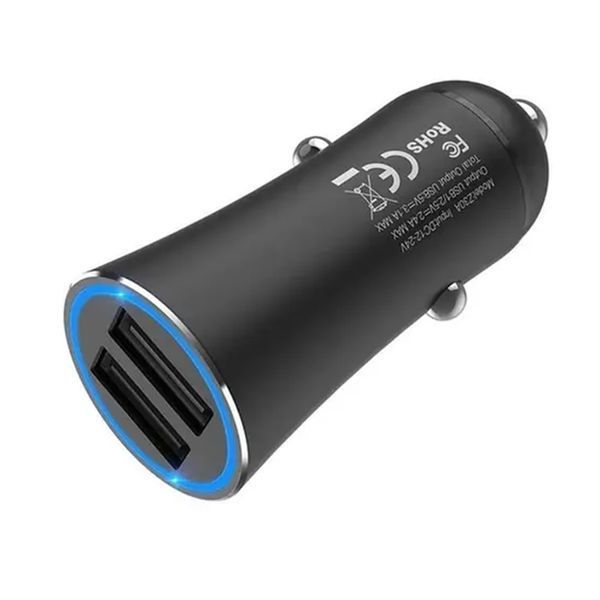 АЗП Hoco Z30A 3.1A (2USB) black 21530 фото