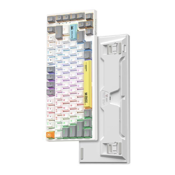 Клавіатура gaming Onikuma GR58 RGB white 44515 фото