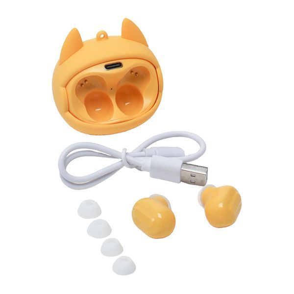 Навушники Air Bluetooth Shiba G05D Roling Face yellow 44154 фото