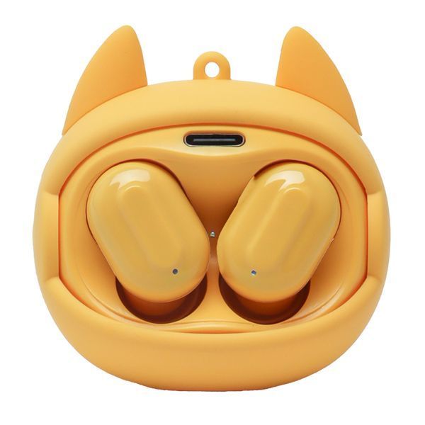 Навушники Air Bluetooth Shiba G05D Roling Face yellow 44154 фото