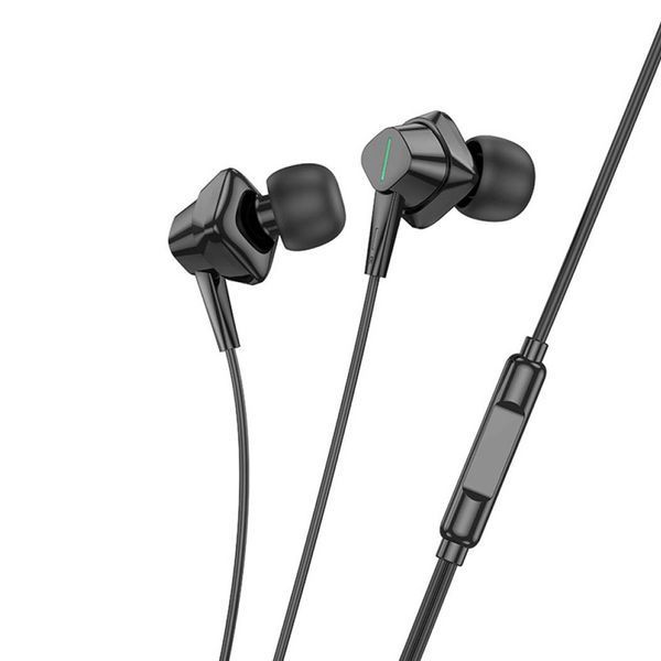Навушники Hoco М113 + мік black 39387 фото