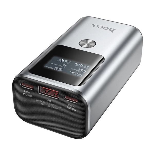 Power bank 10 000 mah HOCO Q17A PD30W+QC Gray 00081 фото