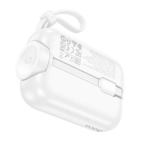 Power bank 10 000 mAh Hoco J130 Peak PD20W (with cable Type-C) із зарядкою для годинника 35798 фото
