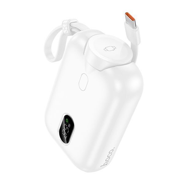 Power bank 10 000 mAh Hoco J130 Peak PD20W (with cable Type-C) із зарядкою для годинника 35798 фото