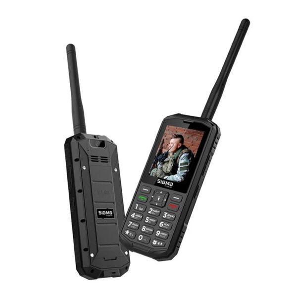 Телефон Sigma X-treme PA68 WAVE Black UA 24140 фото