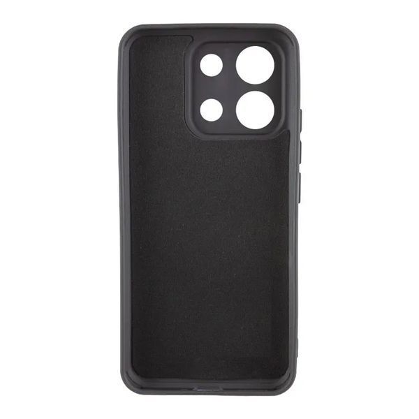 Silicone cover Full Xiaomi RedMi Note 13 4G black 35211 фото