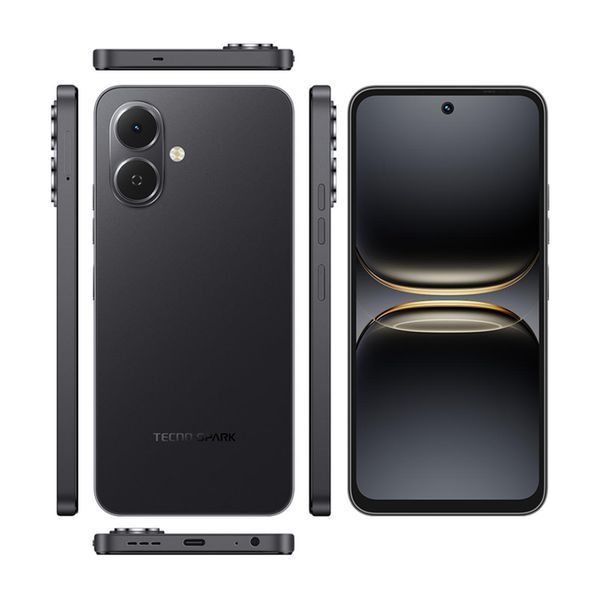 Смартфон Tecno Spark Go 2 (KM4) 3/64 Ink Black UA 42696 фото