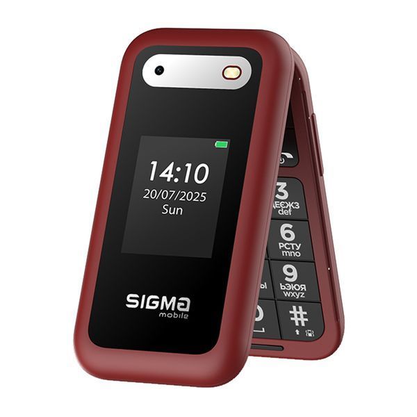 Телефон Sigma X-style 281 CLICK Red UA 42795 фото
