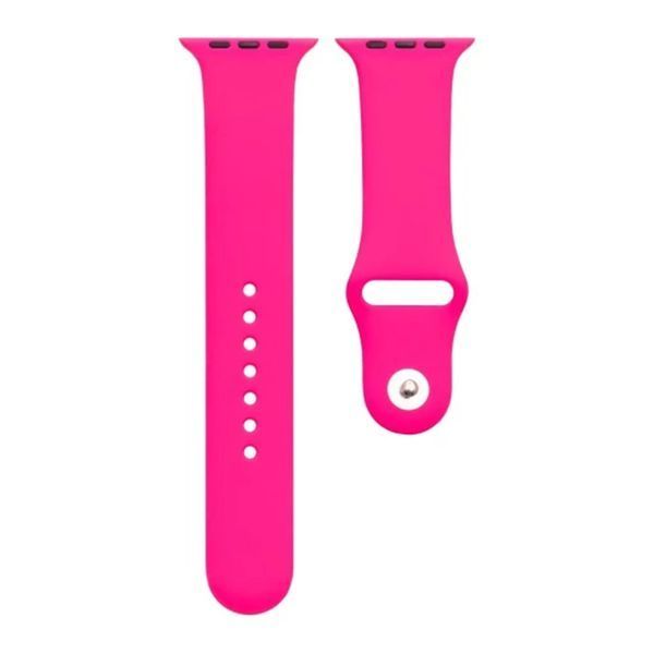 Універсальний ремінець 22mm silicone hot pink 42575 фото