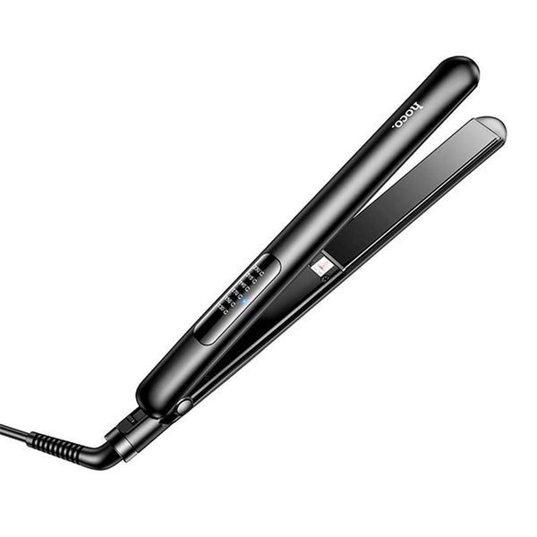 Вирівнювач для волосся Hoco HP40 black 39648 фото