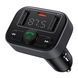 FM трансмістер Baseus S-09 Lite 2.4A 2USB black 36359 фото 3