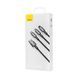 Cable Baseus Tungsten Gold One-for-three Fast Charging Data 3-in-1 (Micro USB+Lightning+Type-C) 3.5 19376 фото 1
