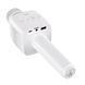 Мікрофон караоке Hoco BK5 Cantando bluetooth USB SD FM white 37874 фото 3