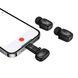 Мікрофон петличний bluetooth Hoco L19 Lightning/Type-C black 19485 фото 4