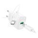 МЗП Hoco C140А 18W/3A + cable Type-C white 37295 фото 3