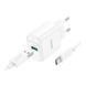 МЗП Hoco C140А 18W/3A + cable Type-C white 37295 фото 2