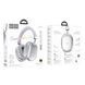 Навушники Big Bluetooth Hoco Apple AirPods W35 MAX silver 34509 фото 1
