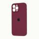 Silicone case Full camera iPhone 13 marsala 38864 фото 1