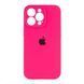 Silicone case Full camera iPhone 13 Pro Max pink neon 33664 фото