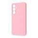 Silicone cover wave Samsung S24 FE 2024 pink sand 47502 фото 1
