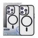 Силікон Samsung S25 Ultra MagSafe Metal Armor Magnetic series black 12941 фото 2
