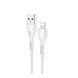 USB Cable Hoco Lightning X37 2.4A 1m white 23243 фото 2