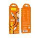USB Cable Hoco Lightning X92 2.4A 3m black 37079 фото 1