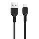 USB Cable Hoco Type-C X13 3A 1m black 37796 фото 1
