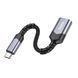 USB перехідник Hoco UA24 Type-C grey під флешку 45633 фото 3