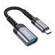 USB перехідник Hoco UA24 Type-C grey під флешку 45633 фото 4