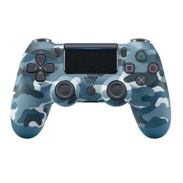 Геймпад бездротовий PS4 Doubleshock 4 для смартфонів, ПК camouflage blue 43088 фото