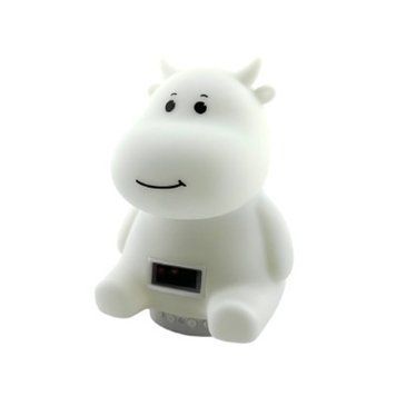 Нічник + колонка + годинник Cow CH-M79 white 38364 фото