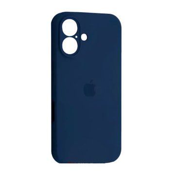 Silicone case Full camera iPhone 16 Pro deep navy 40023 фото